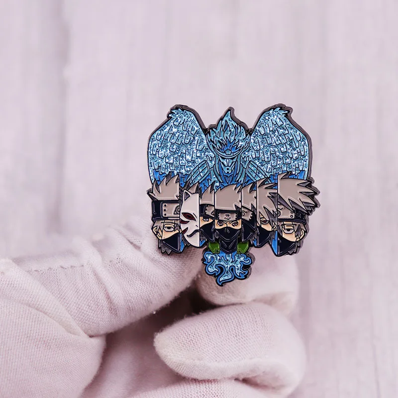 Жесткие эмалированные Значки для фигурок аниме фильмов Коллекционная