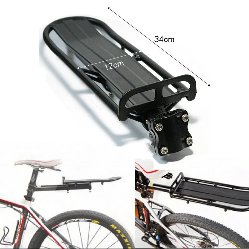 Багажник велосипедный задний 9 кг из алюминиевого сплава