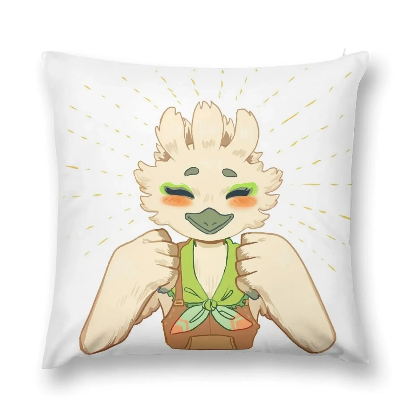 Тюлин любит тебя! Декоративная роскошная наволочка для подушек