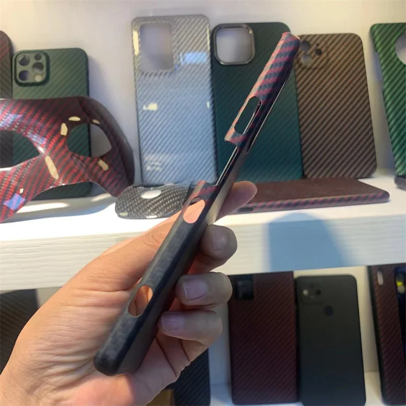 Real Carbon Fiber Case for Sony XPeria 1 Iii Carbon Fiber Case Aramid Fiber Cover XPeria 1 Iii Ultra-Thin Phone Protective Case