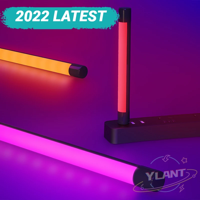 

Portable LED Fill Light RGB Lamp Colorful Atmosphere Night Lights Photography Lighting Stick USB Powered Selfie Lamp Live Beauty