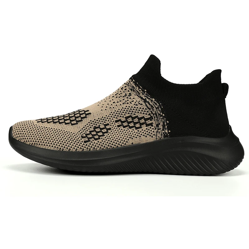 Super Men's Shoes Lace-Up Mesh Men's Casual Shoes Light Comfortable Walking Trainers Men's Tennis Breathable Shoes