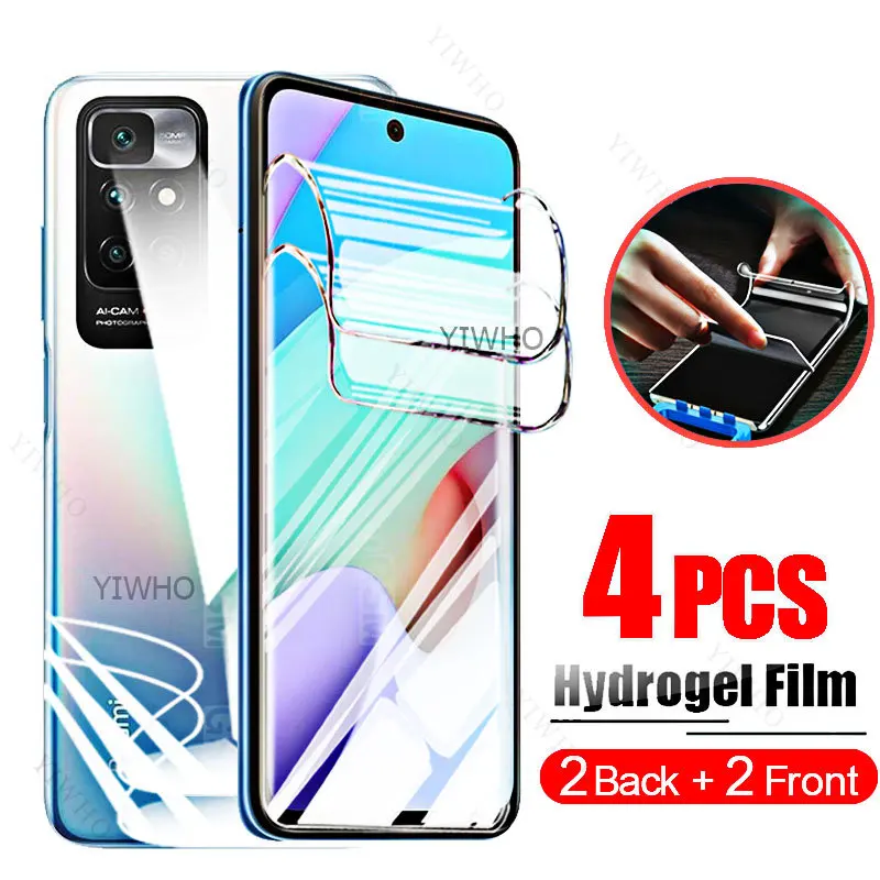 

Гидрогелевая Защитная пленка для Redmi 10 Pro 5G 10A 10C 10X Prime 2022