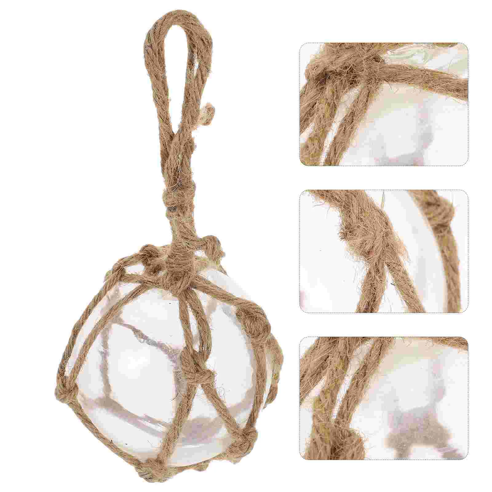 

Glass Balls Hanging Drop Craft Simple Funny Hanging Drop Decorative Glass Balls for Home (Random Color, 90mm)