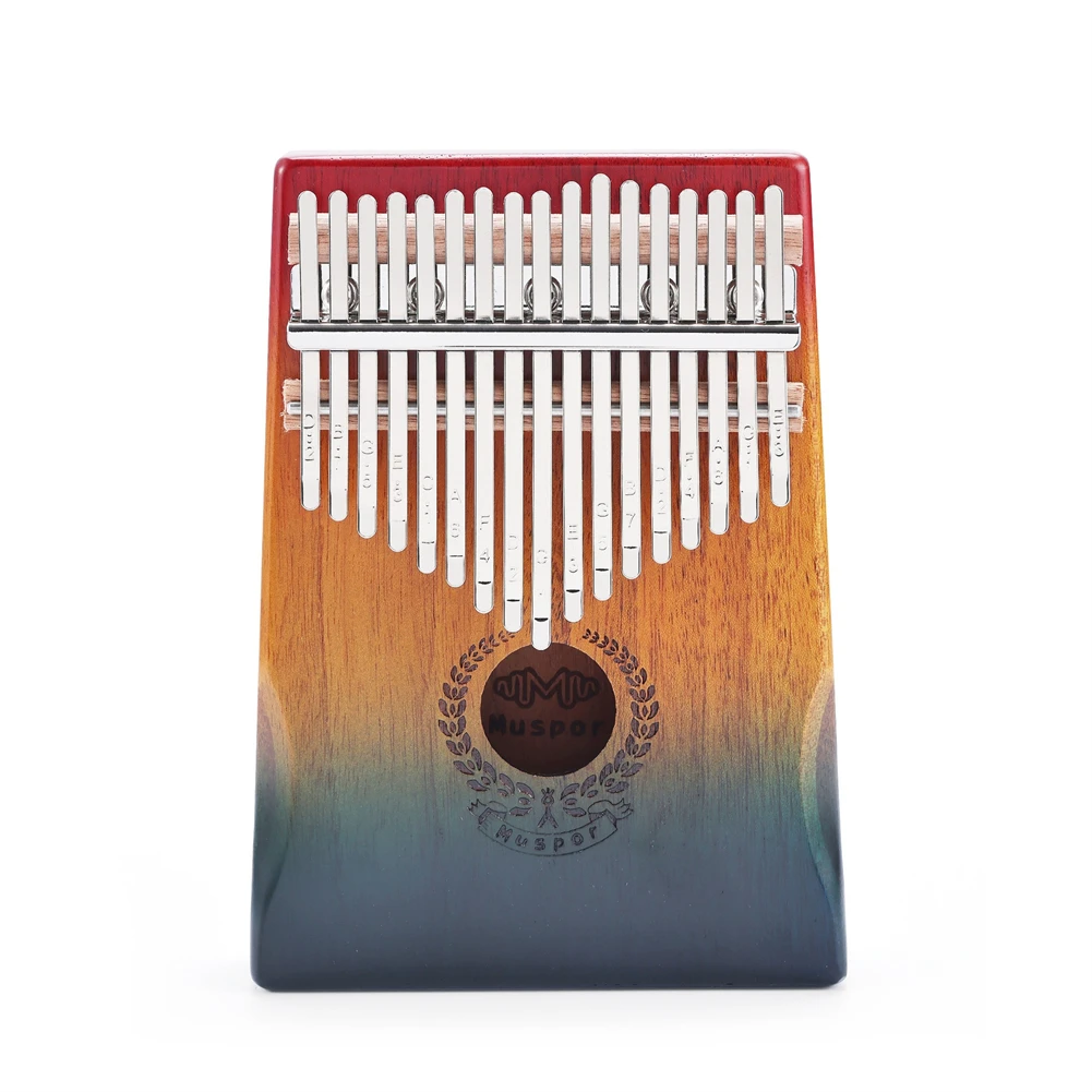 

Muspor Kalimba фортепиано Kalimba тон музыкальный большой палец тройной звук с сумкой 17 клавиш красное дерево 185x115x35 мм C Ключ совершенно новый