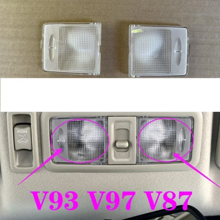 

Цельная лампа для чтения, линза для Pajero V90, прозрачная крышка, внутренний абажур MN 173552 для Montero V80 MN 179553