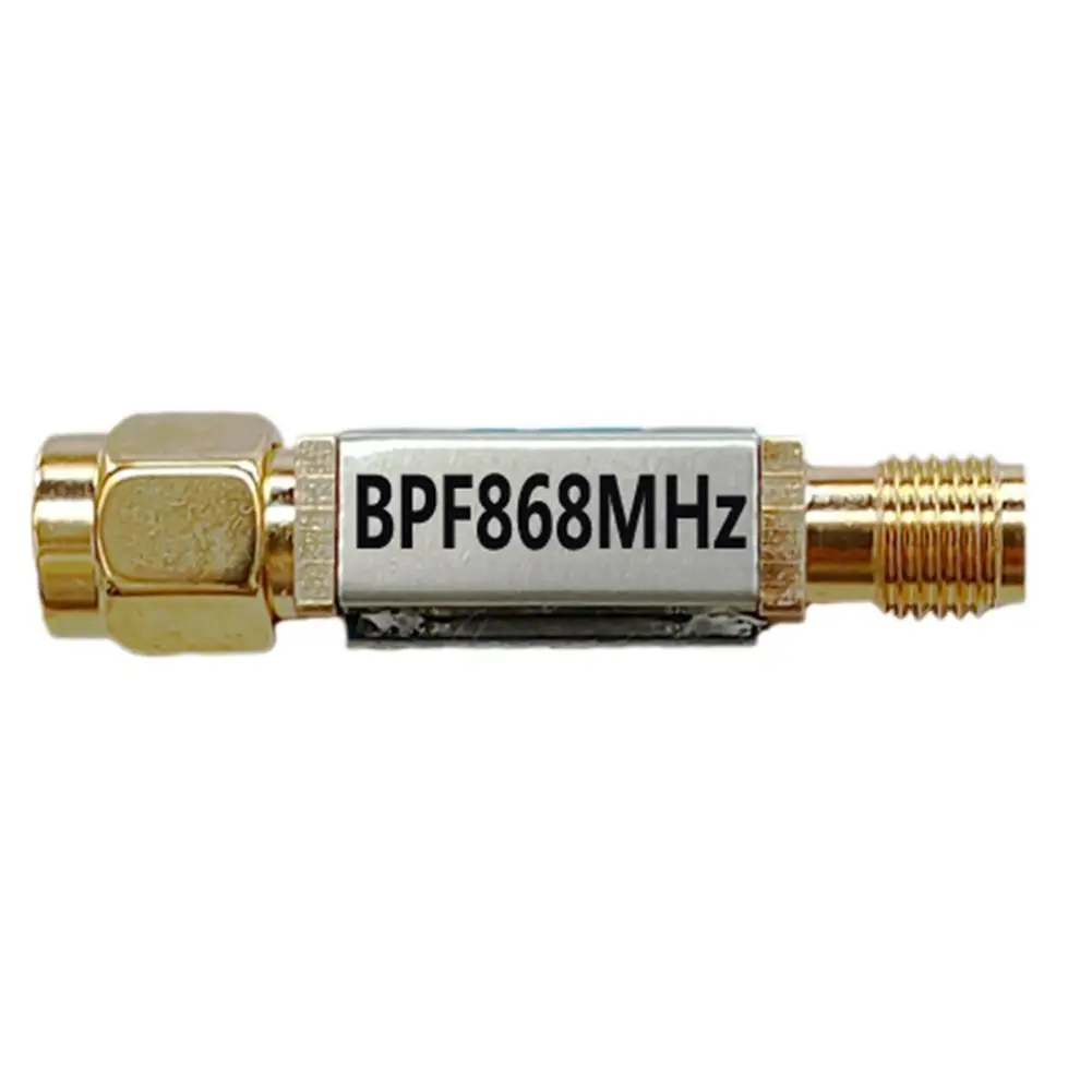 

868MHz RFID SAW Bandpass Filter 867～869MHz Passband SMA-M SMA-F Interface