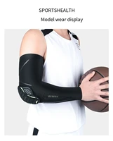 sports armguard sleeve honeycomb anti collision compression elbow joint outdoor basketball football mountaineering riding protec