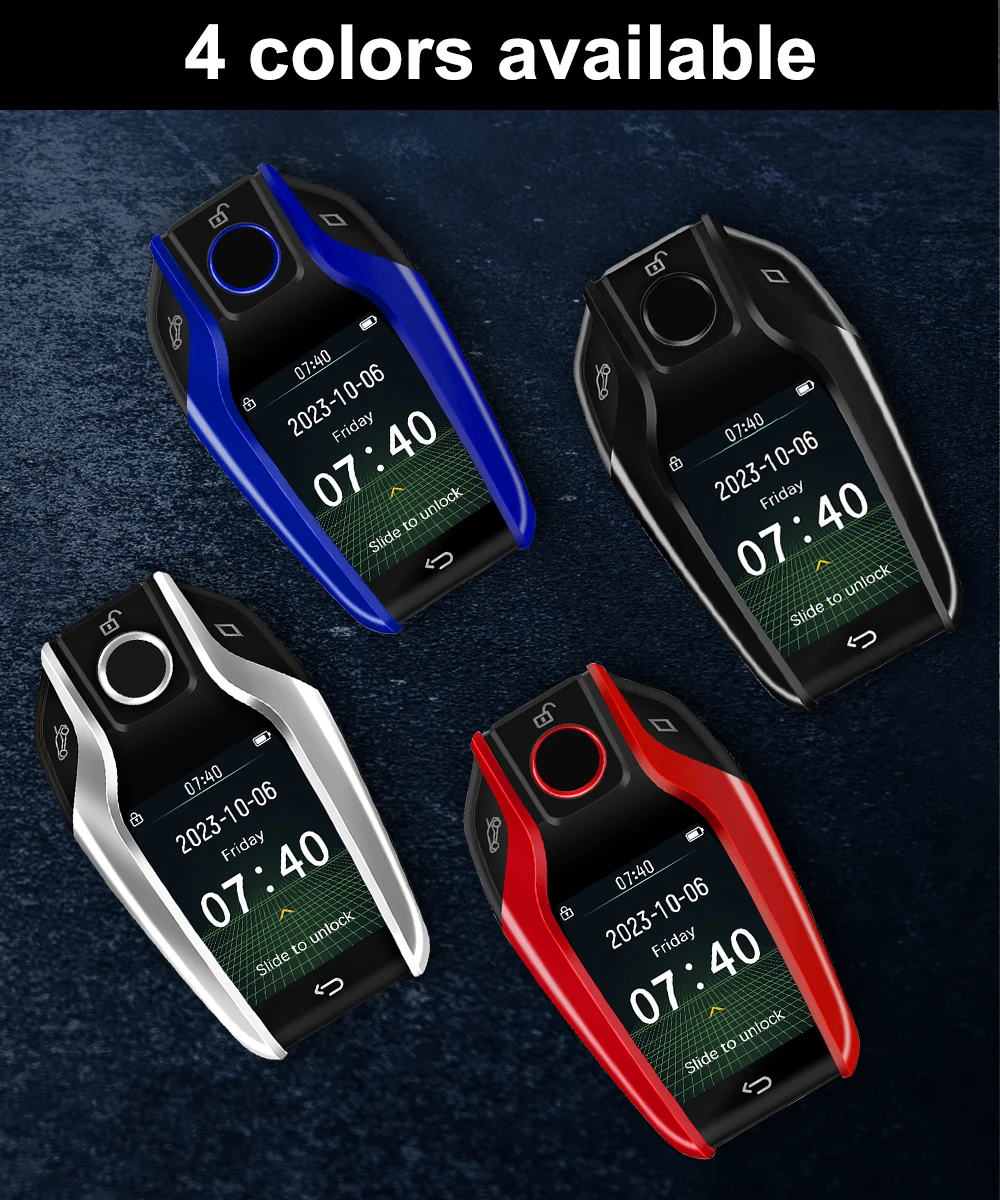 Универсальный дистанционный смарт-ключ CF618 Pro с ЖК-дисплеем для BMW Audi Hyundai KIA Toyota