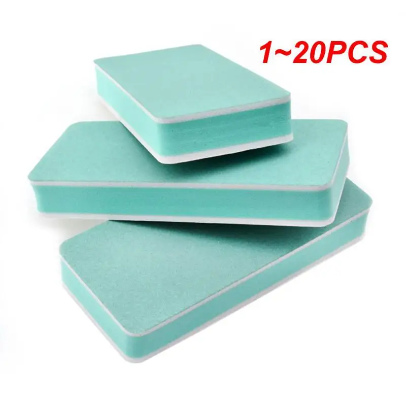 

1-20 шт., двусторонний Полировочный блок для ногтей