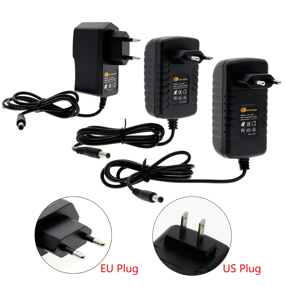 Светодиодный адаптер питания AC110V 220V to DC12V 24V Трансформатор освещения 1A 2A 3A 5A 6A 8A 10A