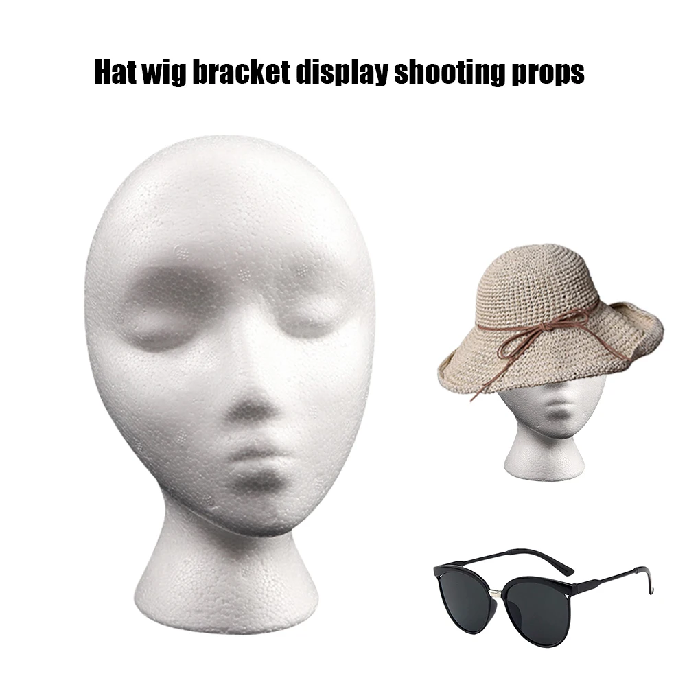 Женский манекен из пенопласта Alloet с париком портативный легкий стильный