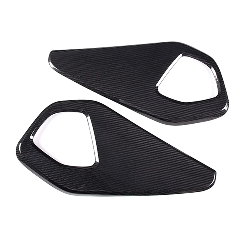 

For Subaru BRZ 2022 Real Carbon Fiber Car Rear Horn Cover Speaker Decorative Sticker Car Interior Accessories