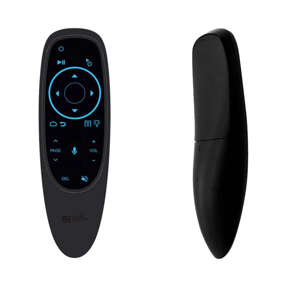 

Пульт дистанционного управления с голосовым управлением, совместим с Bluetooth 5,0, беспроводной гироскоп 2,4 ГГц, Воздушная мышь для приставки ...