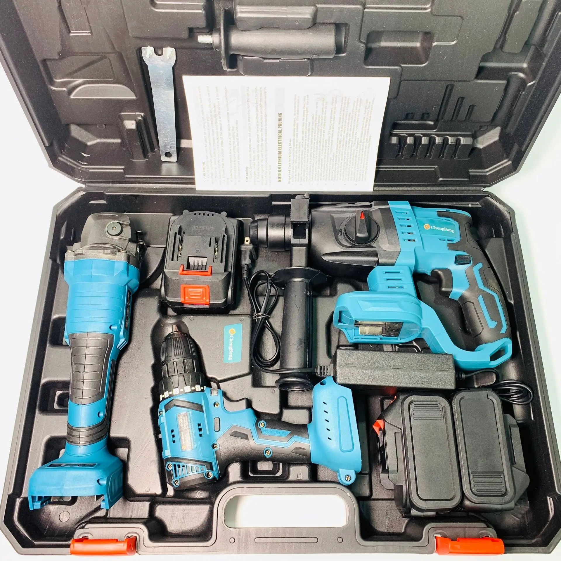 

Литиевый бесщеточный Электрический инструмент 3 шт. 08 (маленькая фотография + ручная электрическая дрель шлифовальная машина)