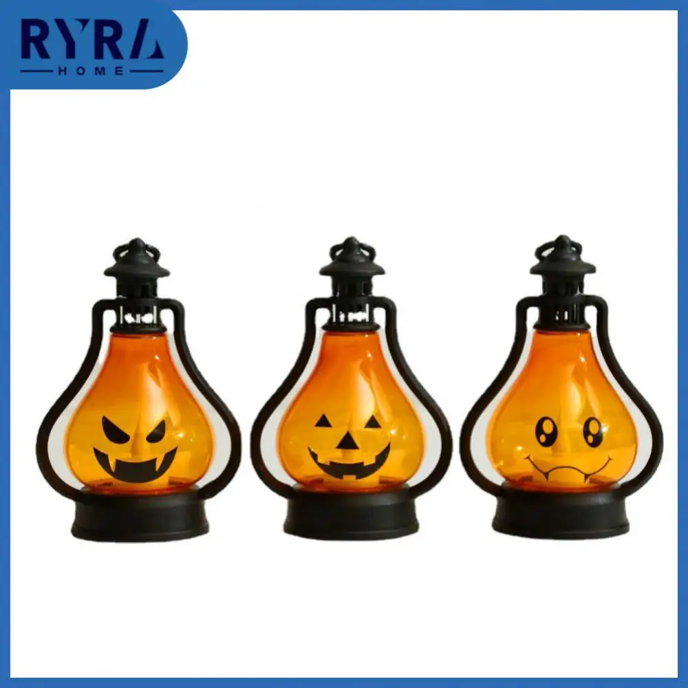 

Interesting Pumpkin Lamp Halloween Decoration Light Creative Witch Lamp Warm White Party Light Exquisite Led Oil Lamp Prop