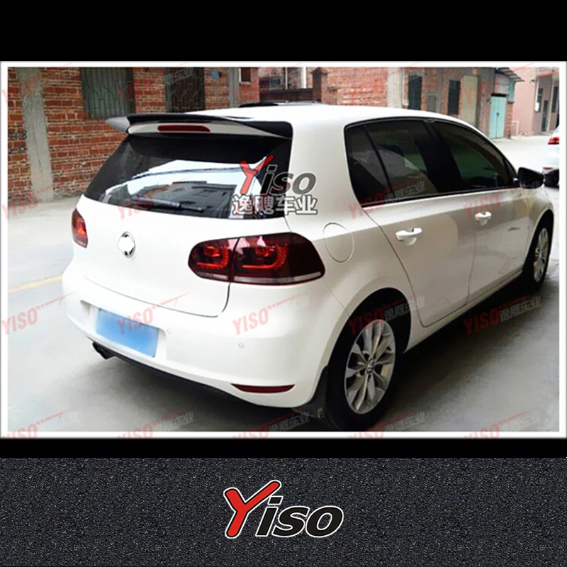 ДЛЯ VW GOLF 6 GTI R20 R Volkswagen Модифицированное углеродное волокно Revozpor WING