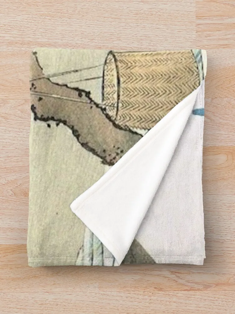 Katsushika Hokusai Boy Viewing Mount Fuji Классическое японское одеяло с рисунком Дизайнерские