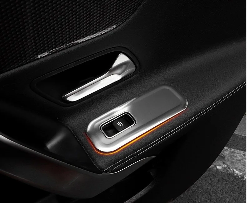 

For Mercedes-Benz A200L horn cover for Benz 19 new class A A180L window panel decorative frame modification