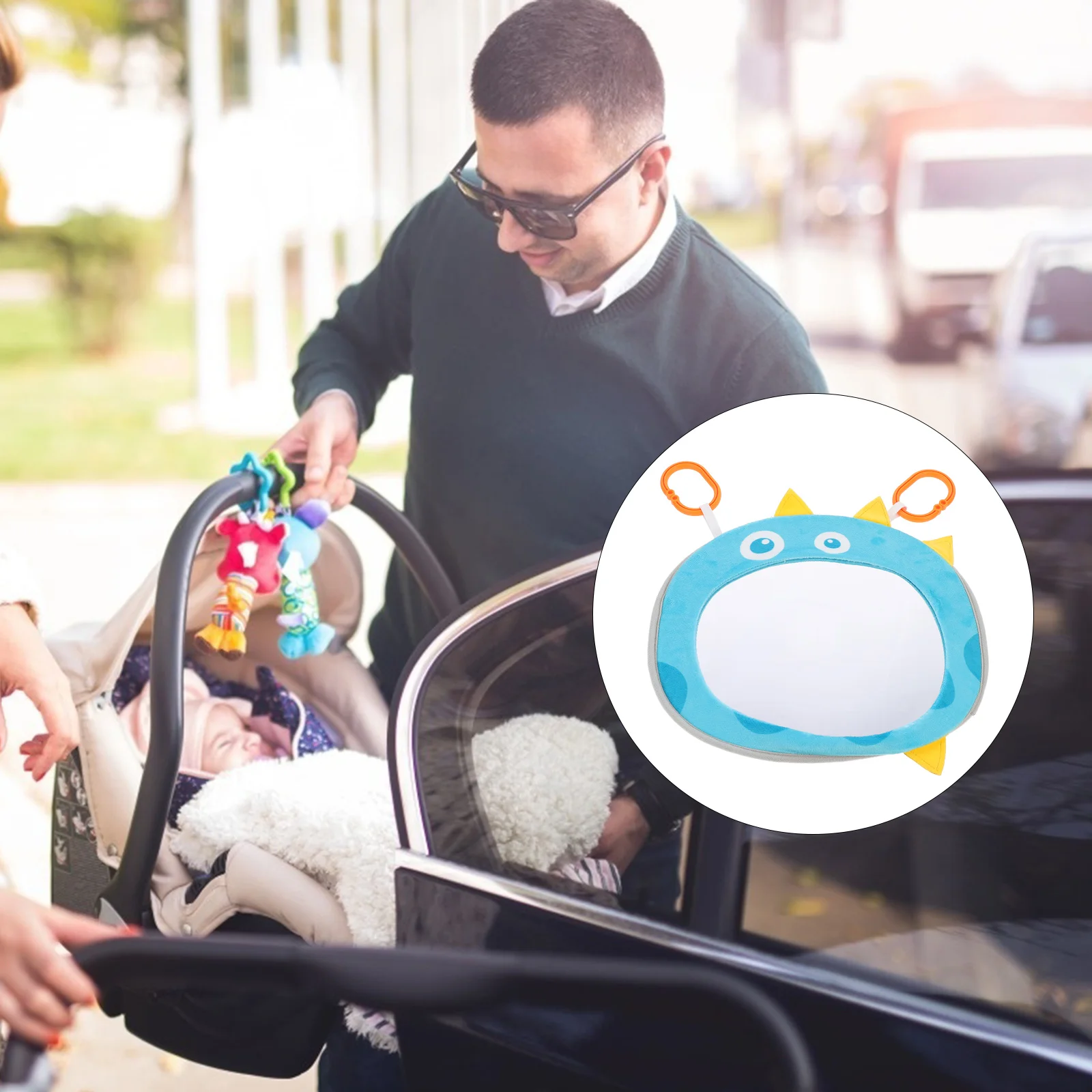 

Interior View Mirror Car Seat Toddler Baby Mirrors Lovely Rear Facing Glass Safety Baby-in-Sight