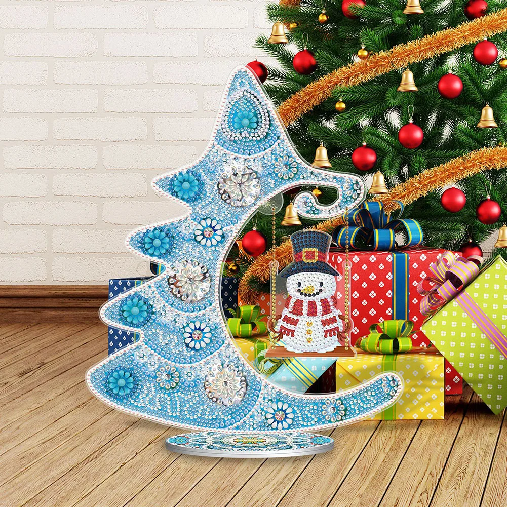 

Diamond Drawing DIY Christmas Tree Christmas Decoration Gift 5D Diamond Mosaic Noel Decoration 2023 Christmas Sale