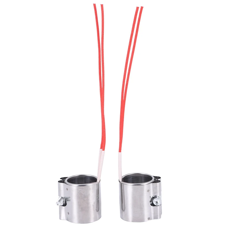 

2PCS/Lot Mica Band Heater 35X45mm 150W Stainless Steel Heating Elements For Plastic Injection Machine