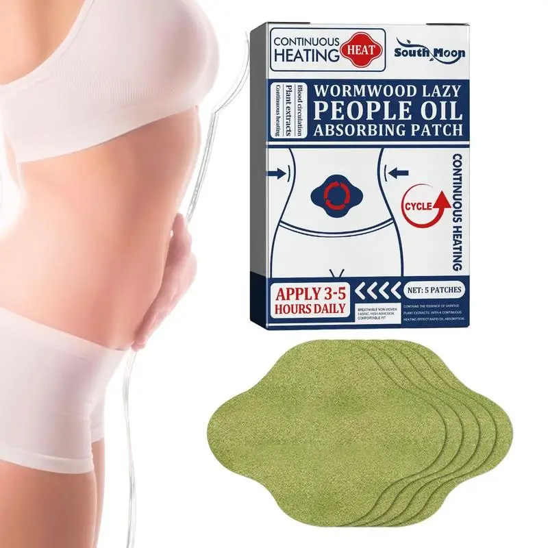 

Belly Patch For Weight Loss 5PCS Herbal Weight Loss Slimming Stickers Body Care Accessories Slimming Patch For Women Men Adults