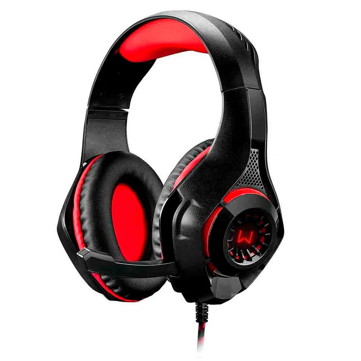 

HEADSET GAMER WARRIOR RAMA USB + P3 + P2 LED PH219 RED