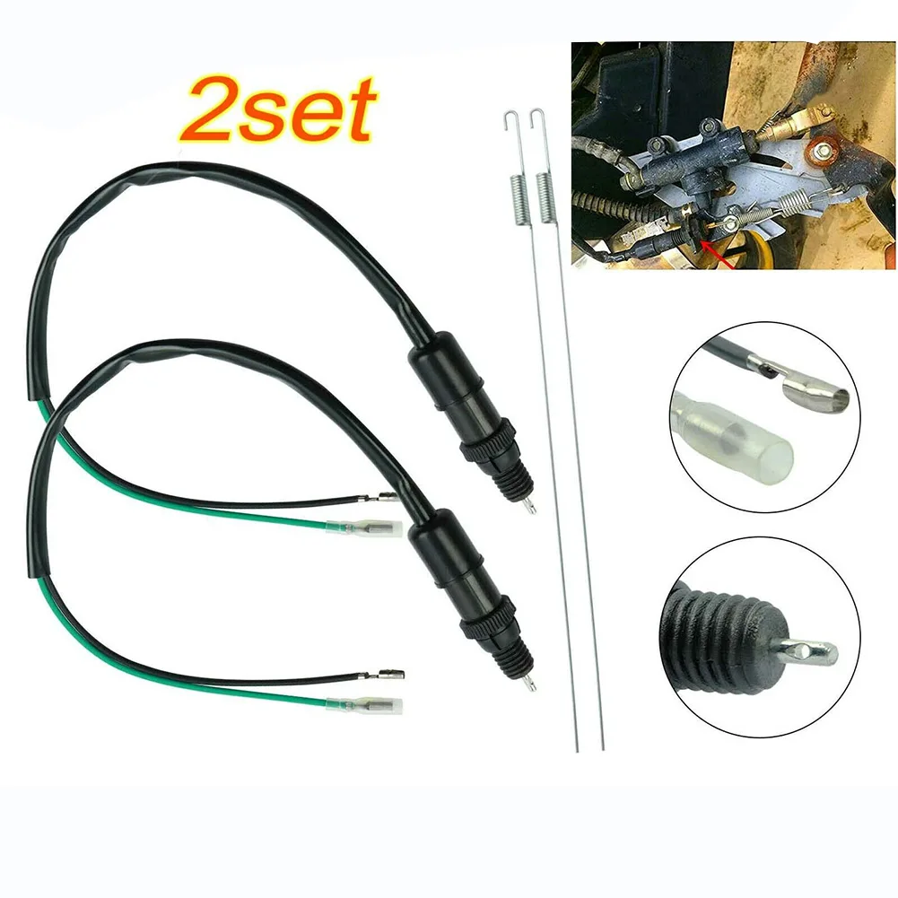 

Motorcycle Brake Light Switch Spring Rear Brake Light Switch Cable Wire Spring Kit For Motorbike Dirt Bike ATV Moped Go Karts