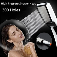 bathroom accessories high quality pressure 300 hole shower head handheld rainfall water saving bathroom faucet shower head