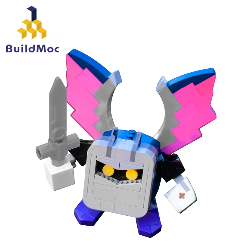 MOC Super Metas Knights наборы строительных блоков аниме Kirbys фигурки героев модель здания