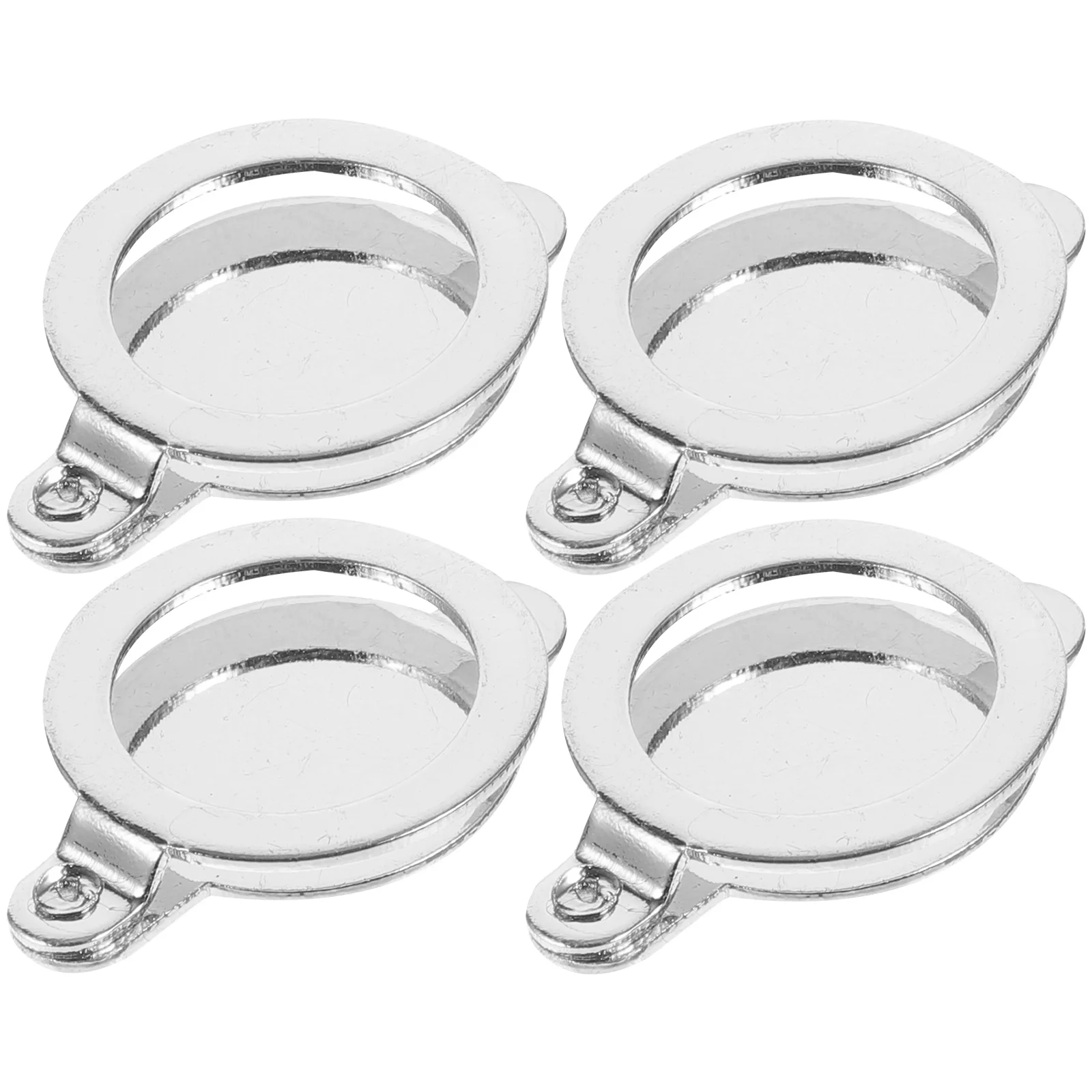 4 Pcs Door Privacy Hole Cover Peephole Only Covers Decorative Apartment Accessories Security