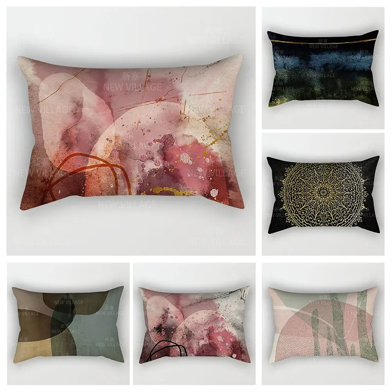 

Nordic fall home decor 30*50 throw pillow case sofa living room Cushion cover 30x50cm 40x60 40*60 boho Vintage Mandala Morocco