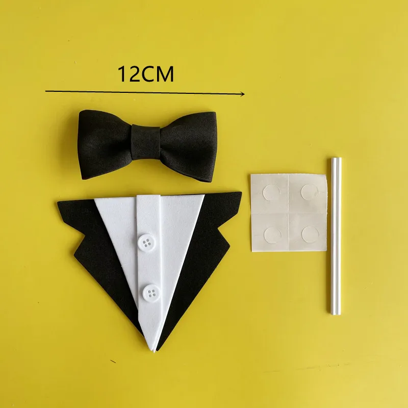 

Золотой чёрный акриловый топпер для торта "Супер папа"