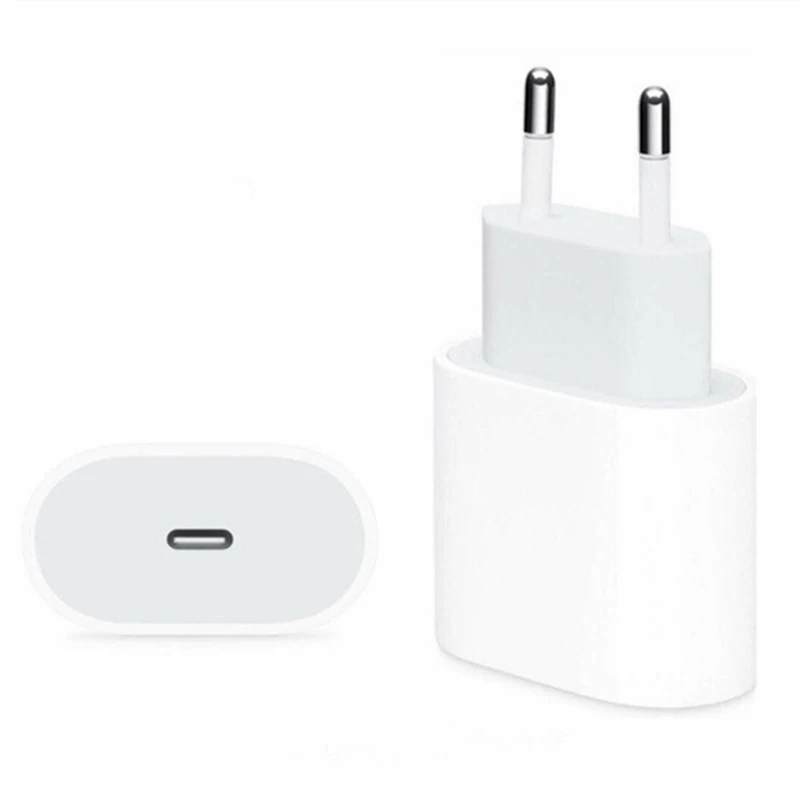 Фото Адаптер питания Apple USB-C мощностью 20 Вт — зарядное устройство для iPhone с возможностью быстрой зарядки, настенное зарядное устройство типа C для iphone 16 Pro Max США/Великобритании/ЕС №4