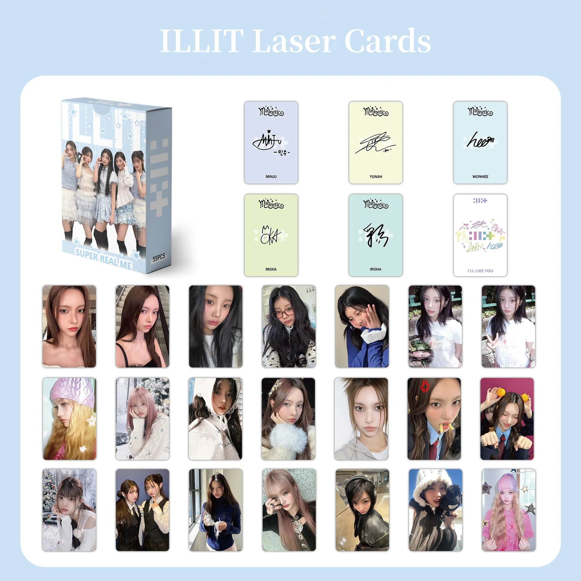 

Лазерные ломо-карты KPOP