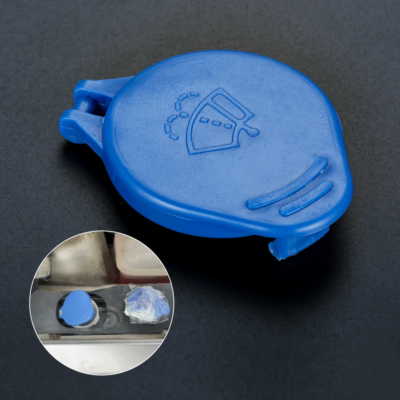 

Крышка бутылки для мойки лобового стекла автомобиля, Крышка Резервуара жидкости 1450992 для Ford Foucs MK2, номер детали 4N5117632AB