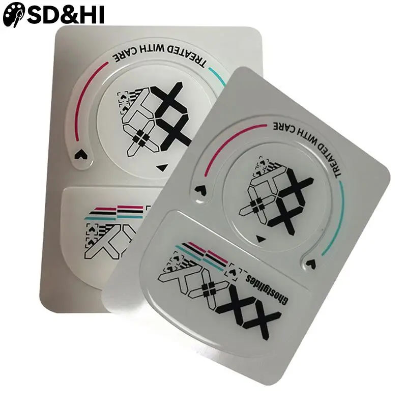 

Glass Mouse Skates Glide Feet Pads Mouse Feet Sticker for Logitech G Pro X Superlight Wireless Mouse Rounded Curved Edges