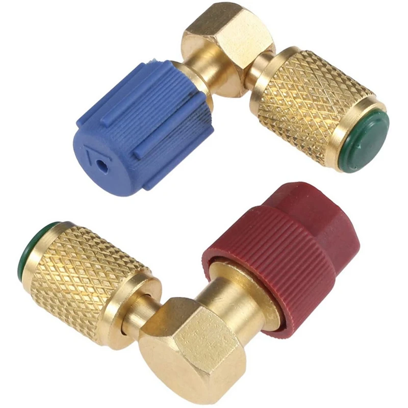 Адаптер для модернизации портов 2x R12 в R134 A быстрый Соединительный клапан A/C 90