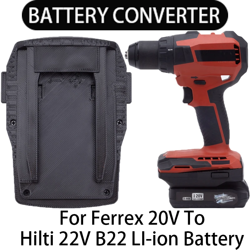 Адаптер для аккумулятора Hilti 22 в B22 CPC Tools конвертер Ferrex 20 адаптер литий-ионного