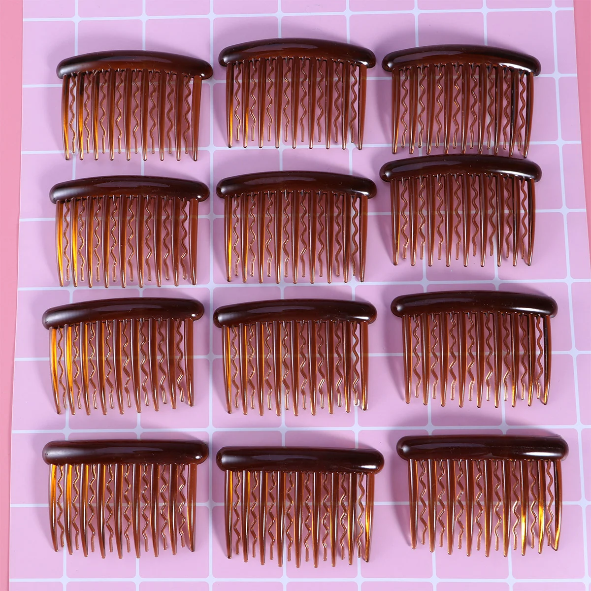 

12pcs Hair Clip Combs Small 17 Hair Comb Pin for Ladies Maid