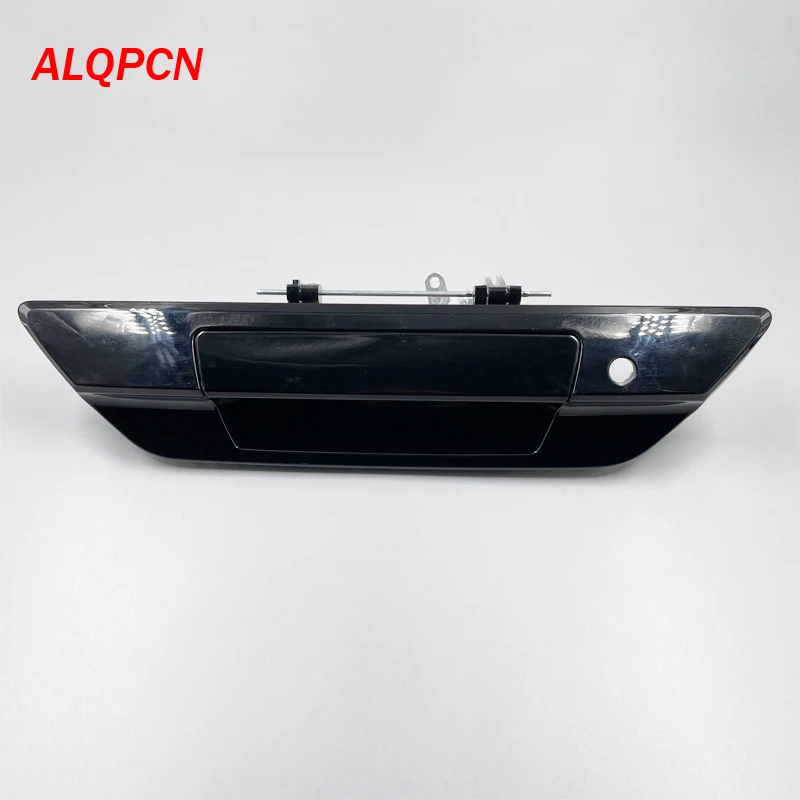 

Tailgate Open Handle Lift Gate Handle Black Painted With Key Hole For Toyota Hilux Revo 2015 2016 2017 2018 2019