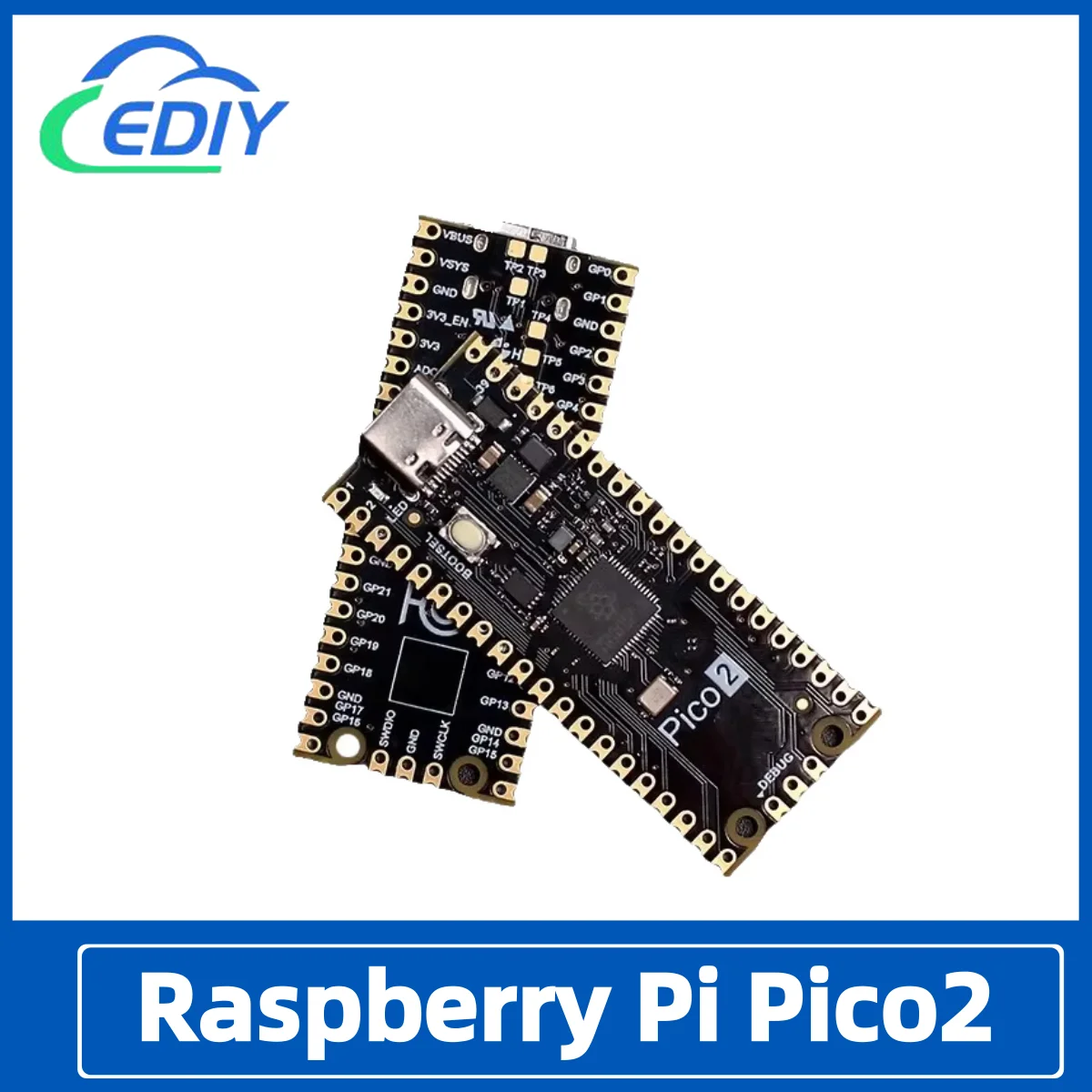 Плата разработки Raspberry Pi Pico2 Микроконтроллер RP2350 RP2040Typec