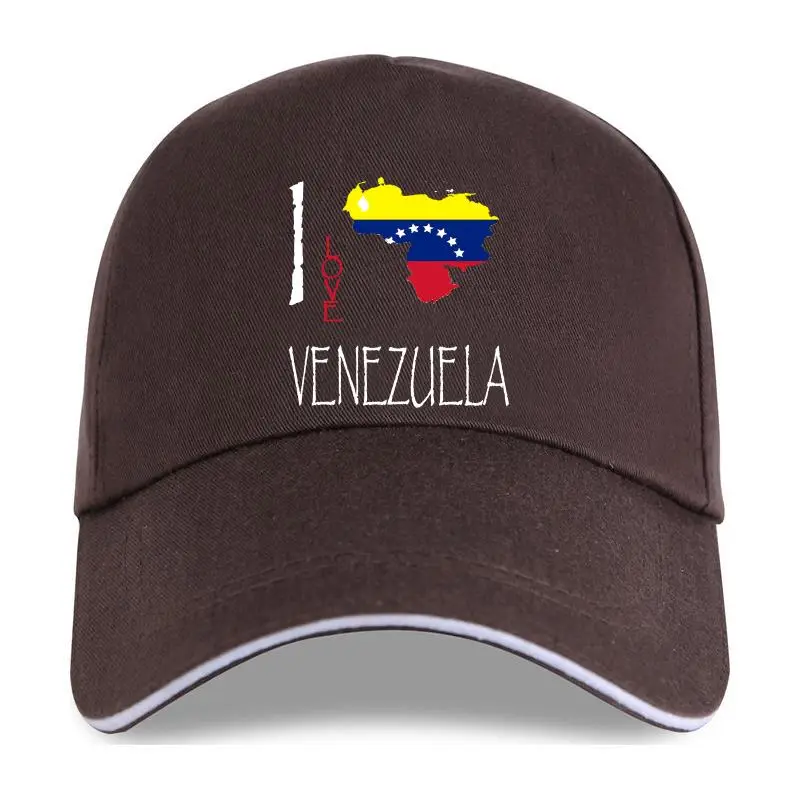 

New 2021 Hot Sale 100% Cotton VENEZUELA I Love Culture Flag Baseball cap