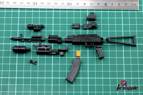 1:6 масштаб AK74 оружие штурмовой винтовки пластиковая пушка в сборе модель для