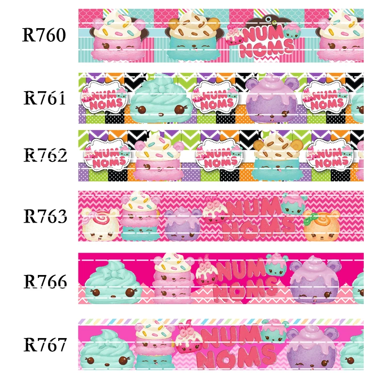 

50 yard Cartoon character 7/8inch 1inch 1.5inch 2inch 3inch printed cute princess grosgrain ribbon R760