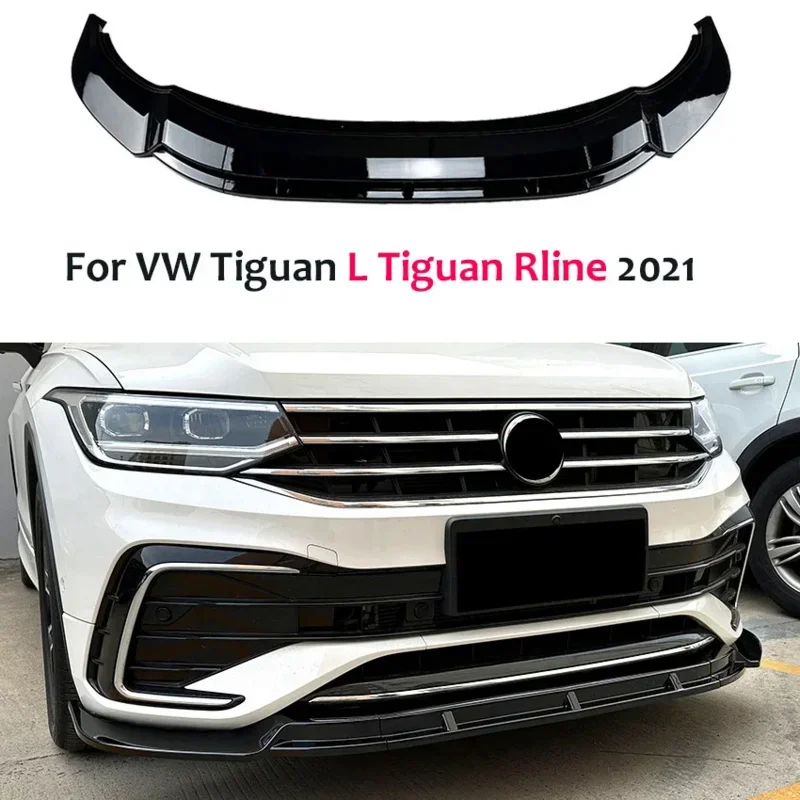 Новый! Для VW Tiguan rline 2021 передний бампер спойлер для губ крыло комплект кузова