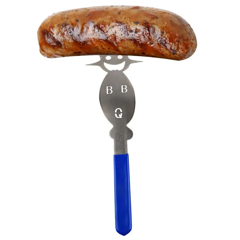 

Stainless Steel Grill Fork 6 In 1 BBQ Grill Accessories Barbecue Forks For Outside Grill Temperature Fork For Grilling Grill