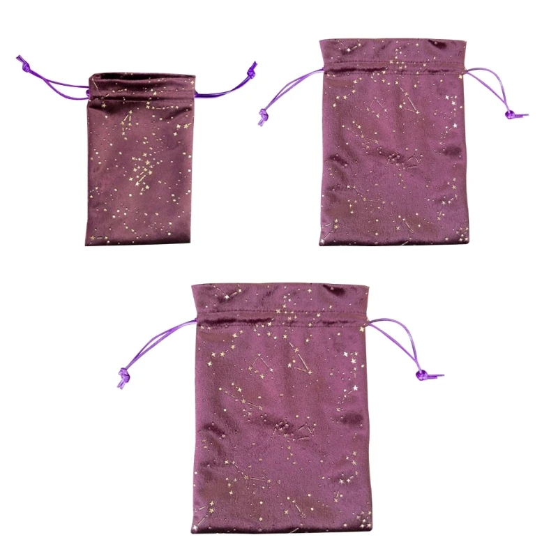 

Mini Drawstring Package Board Game Tarot Cards Storage Bag Table Deck Game