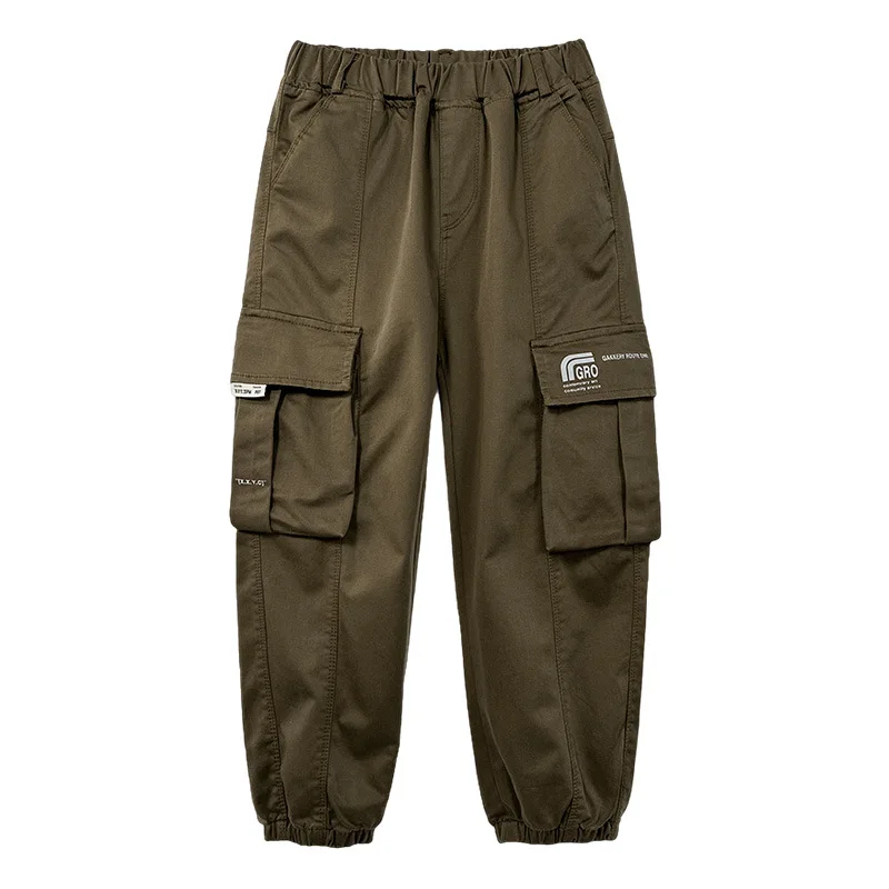 Брюки-карго Детские с большими карманами на Возраст 4-14 лет